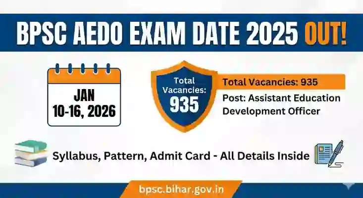 BPSC Exam Date Out