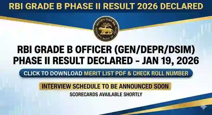RRB Phase 2 result